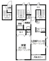 ガーデン シティー鷺沼の物件間取画像